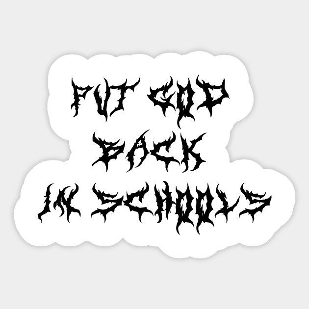 God Sticker by XxSaraxX